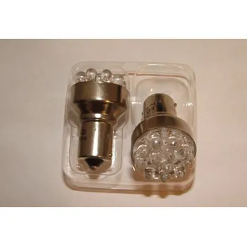 Autožárovka Žárovka 12V 21/5w LED BAY 15d bílá JAGAN I, balení po 2 ks