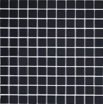 Obklad Premium Mosaic Mozaika černá 2,5x2,5 cm (30,5x30,5 cm) MOS25BK