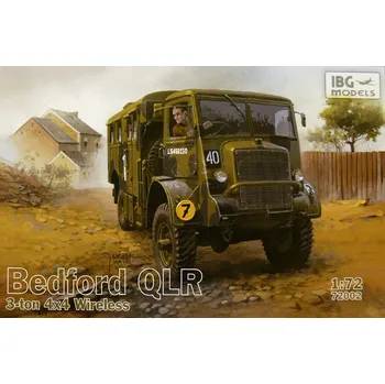 Plastikový model IBG 1/72 Bedford QLR 3 ton 4x4 Wireless