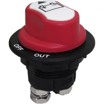 Autobaterie Odpojovač baterie 100A, 32V, neodnímatelná klička