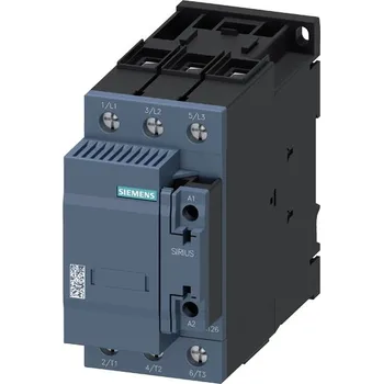modulární přístroj a rozvaděč 3RT2636-1AB03 stykač, AC-6B, 50kVAr/400V, 1 NO + 1 NC, AC24V, 50/60Hz, Siemens