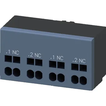 Stykač 3RA6912-2A pomocný kontakt, 2 NC, připojení řídicího proudového okruhu, Siemens