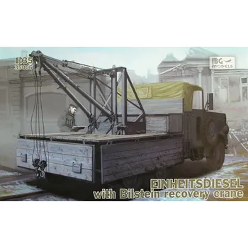 Plastikový model IBG 1/35 EINHEITSDIESEL with Bilstein recovery crane