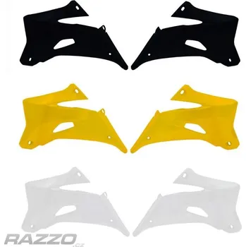 Kryty chladičů Polisport Radiator Shrouds Yamaha YZ250F / YZ450F 06-09 Černá