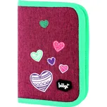 BAAGL Školní penál klasik Srdce A-5311