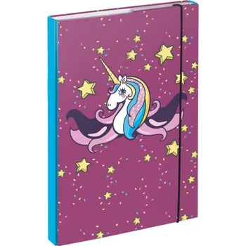 desky na sešit BAAGL Desky na školní sešity A4 Unicorn A-7303