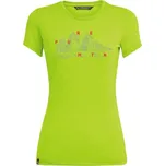 Salewa triko Graphic DRY W S/S TEE, zelená, 38(M)