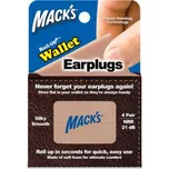 Mack's cestovní špunty do uší do peněženky Mack's špunty do peněženky