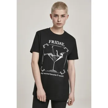 Dámské tričko Tričko Urban Classics Ladies F-Word Tee - black XL