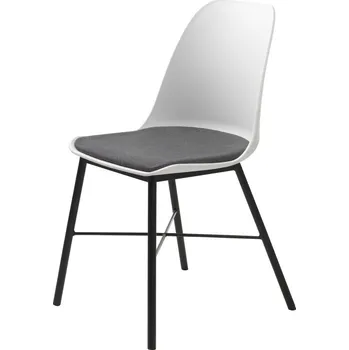 Jídelní židle Designová židle Jeffery bílá