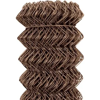 Plot Čtyřhranné pletivo IDEAL PVC KOMPAKT 200cm/55x55/25m -1,65/2,5mm, hnědé