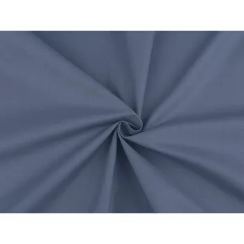 Bavlněná látka / plátno jednobarevná METRÁŽ - 15 (31) modrá jeans