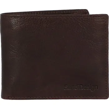 Peněženka Pánská kožená peněženka hnědá - SendiDesign Boster hnědá