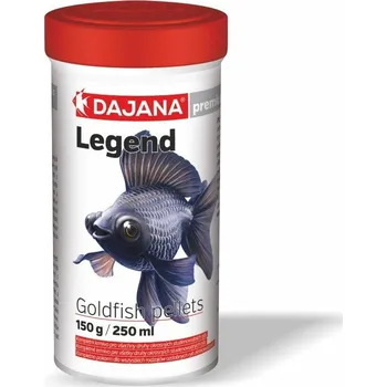 Krmivo pro rybičky Dajana Legend – Goldfish pellets, 100ml