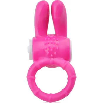 Návlek na penis VIBRAČNÍ KROUŽEK S MASAŽÉREM KLITORISU RING NA PENIS – 72874360