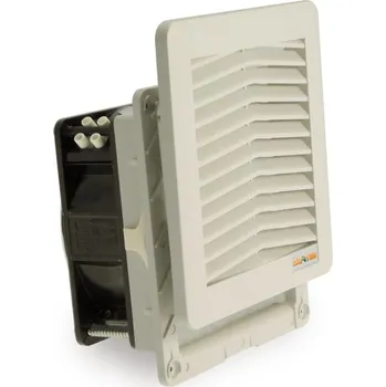 Racková skříň ID-EF-04-4 Ventilátor s filtrem pro rozvaděče Conteg WME, 45m3/h, 230VAC, IP54, šedý