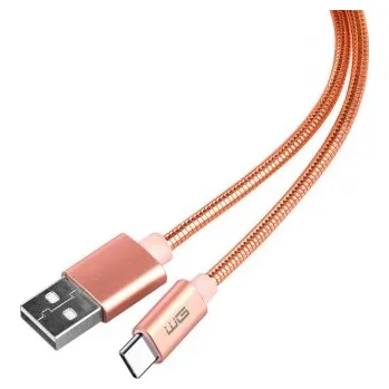 Winner Datový kabel 1.0 m Type-C růžová, 57160