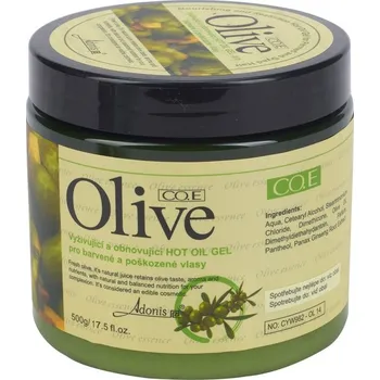 Vlasová regenerace Adonis Olivová maska na vlasy 500g