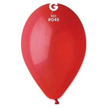 Balónek Balonky 100 ks ČERVENÉ 26 cm pastelové