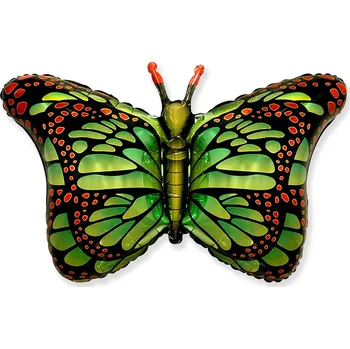 Fóliový balónek - Zelený motýl