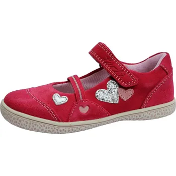 Dívčí obuv LURCHI Kožené dívčí balerínky LURCHI, model 33-15289-23, růžové Velikost dětských bot: 27