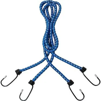 Zavazadlo na motocykl Upínák gumový 2 x 120 cm s háčky