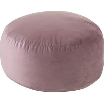 Stolička Sametový purpurový puf Haass - Ø 60*30 cm