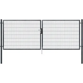 Plot Brána PILOFOR SUPER dvoukřídlá, 4090x1180 mm, Zn+RAL 7016