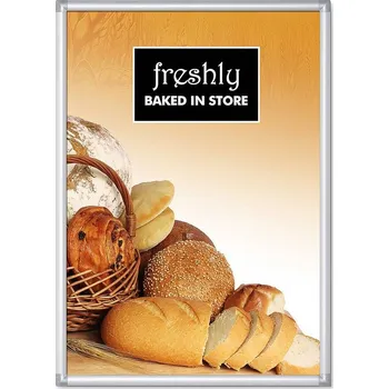 Rám na obraz Jansen Display Klaprám 700x1000 mm (B1), oblý roh Šířka profilu: 30 mm