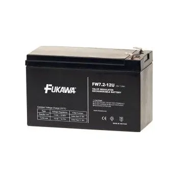 Záložní baterie Olověný akumulátor Fukawa 12V 7,2Ah faston F1-4,7mm