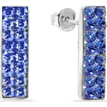 Náušnice Náušnice modré se Swarovski Elements Radiance KFMP1SA Sapphire
