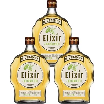 Likér Rudolf Jelínek Elixír z bezového květu 14,7 %