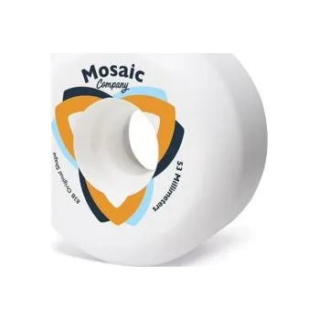 Kolečko na skateboard Skateboard kolečka Mosaic Company SKATE KOLA MOSAIC OS CLOVER 53MM 83B White velikost 53