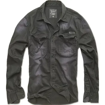 Pánská košile Brandit Košile Hardee černá 3XL