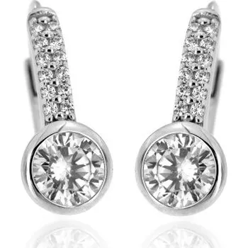 Náušnice Zlatnictví U Kostela Dámské stříbrné zirkonové náušnice 606 452654140