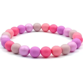 Náramek Moni dámský náramek skleněné korálky barevné A7