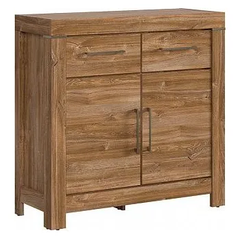 Komoda Gent komoda KOM2D2S/10/10, dub stirling 101x100x40 (SxVxH)