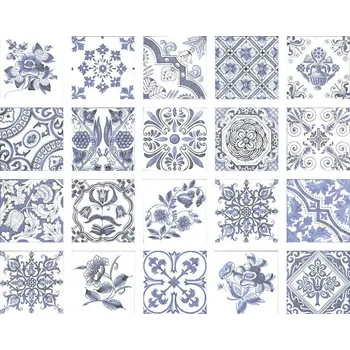 Obklad Oporto Decor Bianco - obkládačka 15x15 bílá 14682