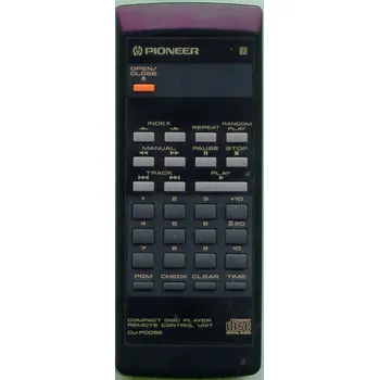 Dálkový ovladač Pioneer CU-PD055, CU-PD54, CU-PD45, CU-PD46 náhradní dálkový ovladač jiného vzhledu.