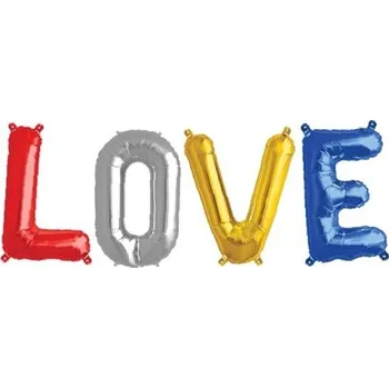 Party dekorace Albi Nafukovací text Love 49 cm