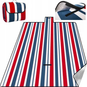 Pikniková deka Malatec pikniková deka Alu s proužkem 220 x 200 cm