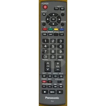 Panasonic EUR7651140 náhradní dálkový ovladač jiného vzhledu.