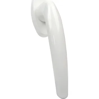 Okenní klika MACO OKENNÍ KLIKA RHAPSODY, ČTYŘHRAN 35MM, ARETACE 45°, ČEP 10 MM, BÍLÁ (RAL9016)