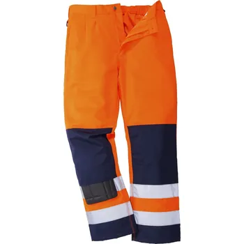 montérky Portwest Kalhoty SEVILLE pas, různé barvy Velikost XXL oranžová/navy