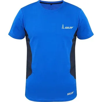 Pánské tričko Sulov® Pánské běžecké triko SULOV® RUNFIT, modré Oblečení velikost: S