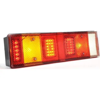 Osvětlení automobilu Zadní skupinová svítilna s bočním obrysovým světlem 7-funkcí levá WAS W26DZL