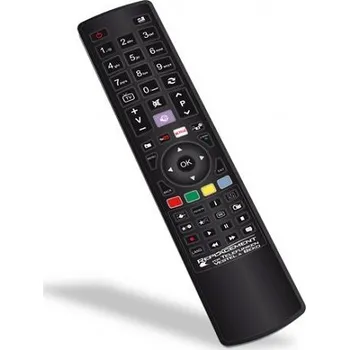 Dálkový ovladač Telefunken univerzální dálkový ovladač - stejný popis jako originál NETFLIX, YOUTUBE, INTERNET