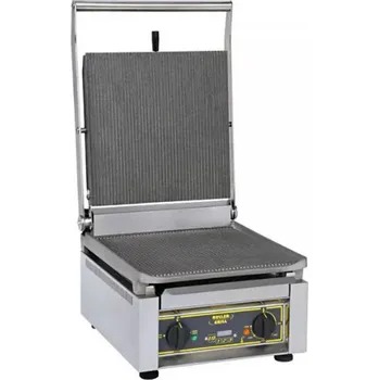 Kuchyňský gril ROLLER GRILL International GRILY KONTAKTNÍ VELKOKAPACITNÍ - PANINI XLE Varianta: GRIL KONTAKTNÍ VELKOKAPACITNÍ PANINI XLE R - LITINOVÝ