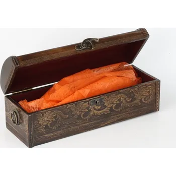 Truhla Dárková dřevěná truhla 33x13x12cm