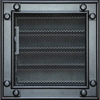 LAgrid s.r.o. Krbová mřížka rustikální 21X21 regulovatelná černá